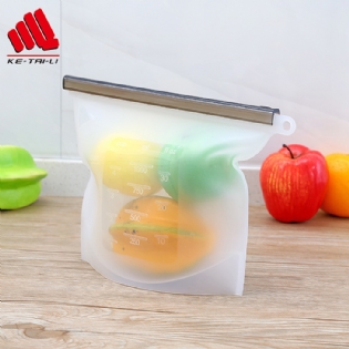 Silicone food storeage bag