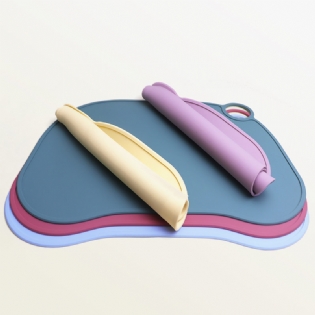 Easy To Clean Silicone Waterproof Toddler Placemat Table Mat Baby Feeding Place Mat