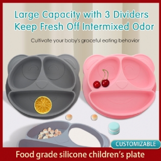 Durable feeding divided Baby Placemat stick On Baby Place mat, Placemat Bowl Baby