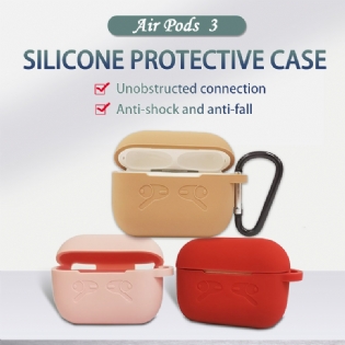 For Airpods unique design TWS earphone case earbuds cover protective silicone bumper verified manufacturer